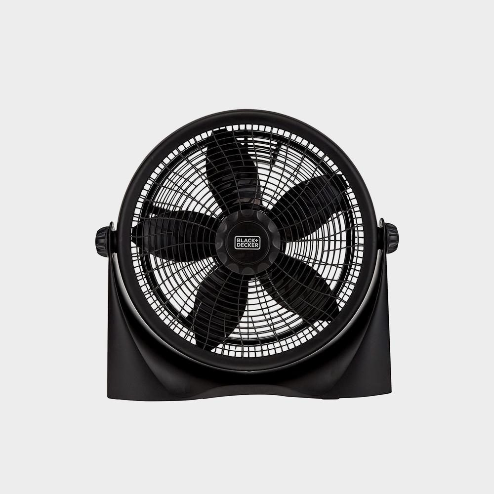 مروحة بوكس بقطر 16 بوصة، 3 سرعات منخفضة/متوسطة/عالية و5 شفرات قابلة للتعديل ومحمولة الصورة 3