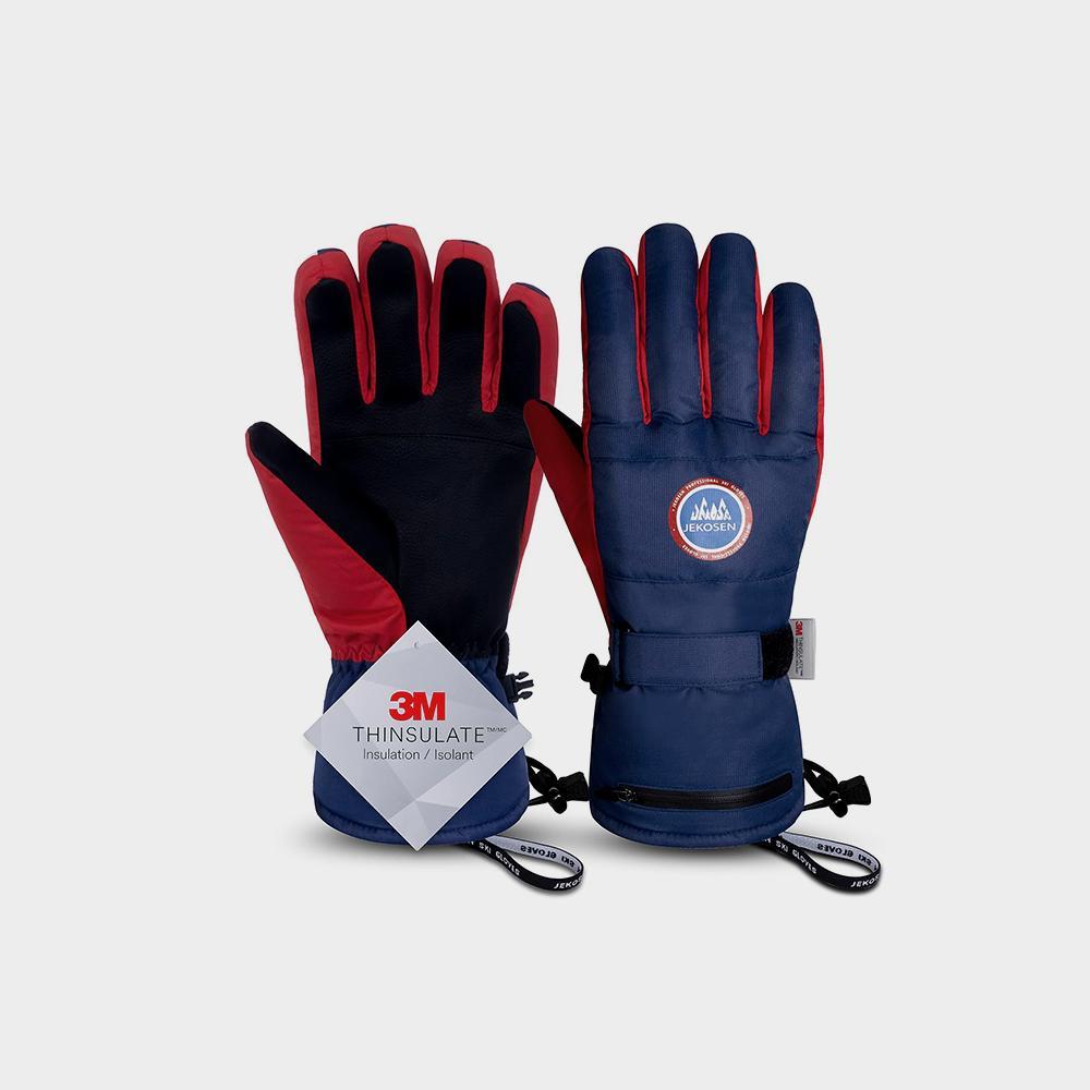 قفازات JEKOSEN للتزلج مقاومة للماء تعمل باللمس على الجليد قفازات شتوية تحافظ على الدفء الصورة 5
