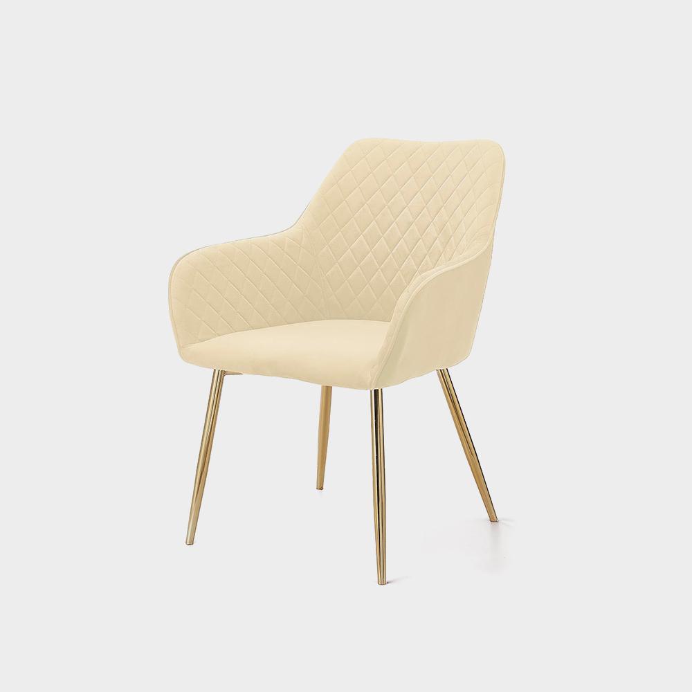 أنجيلا الفاخرة الحديثة مطعم الطعام كرسي الشمال منجد النسيج المخملية الصورة 3